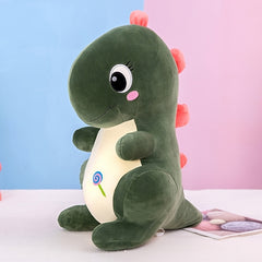 Extra Large Soft Dinosaur Toy 11.8in Red Spikes Huggable Stuffed Animal