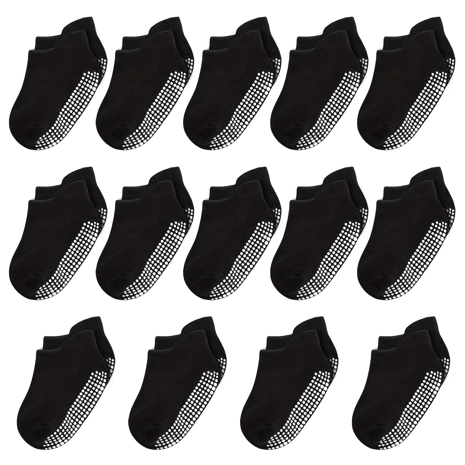 14 Packs Children's Anti-Slip Socks 0-5 Years Old