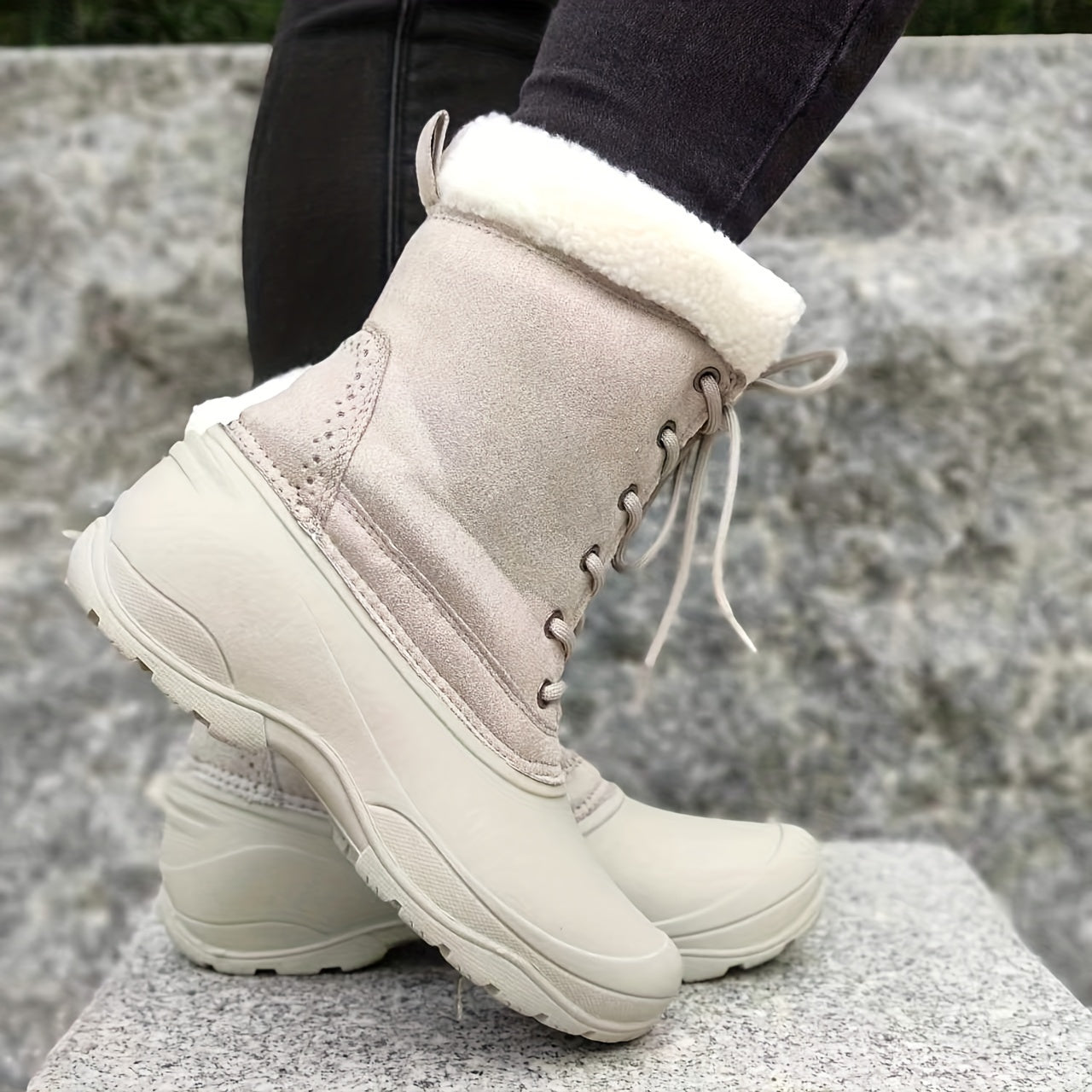 Women's Winter Outdoor Anti Slip Snow Boots
