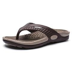 Men Acupressure Massage Flip Flops Lightweight Non Slip Sandals
