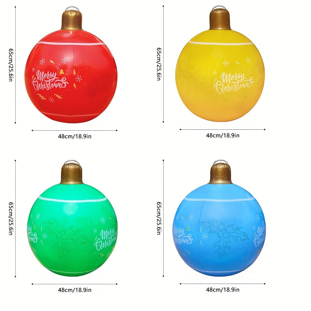 Inflatable Christmas Ball Home Decor Light