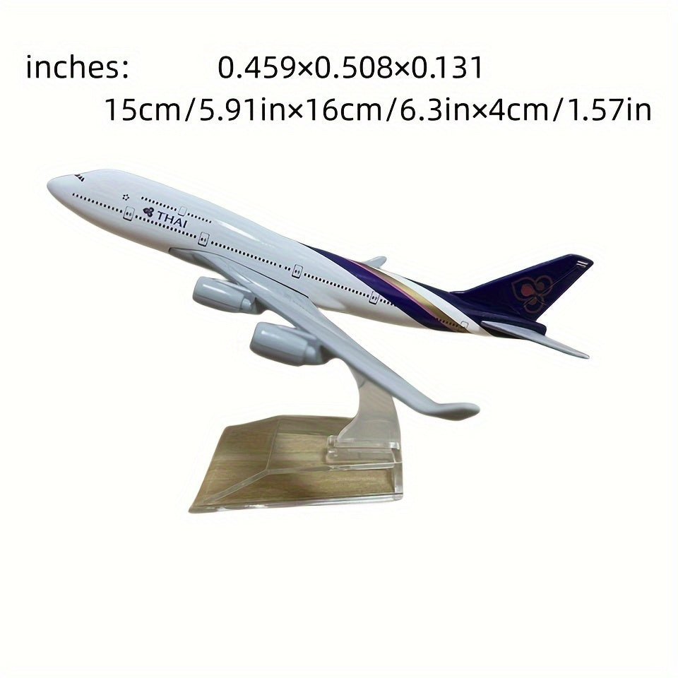 747 Boeing Car Decoration Static Model Passenger Aircraft Alloy Decoration