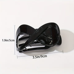3pcs Acrylic Hair Claw Clip Strong Hold Hair Jaw Clip