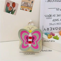 Sweet Girls Butterfly Shape Backpack for Kindergarten Students