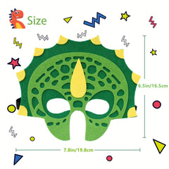 Dinosaur Masks Party Masquerade Supplies - Boys Halloween Masks