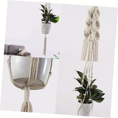 2 Pack Macrame Plant Hanger for Indoor & Outdoor - Hanging Planter