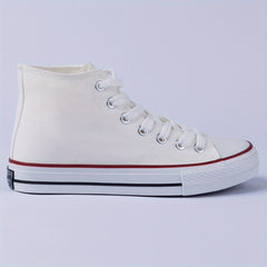 Men's High Top Sneakers Lace Up Casual Outdoor Walking Shoes