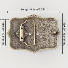 Western Bull Head Belt Buckle For Women & Men