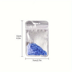 50pcs Self Sealing Bag DIY Diamond Painting Tools Adhesive Bag