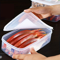 Refrigerator Crispers Lunch Box Portable Snack Storage Box