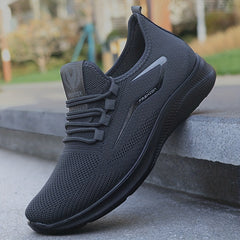 Men's Breathable Lightweight Sneakers for Running Basketball Gym