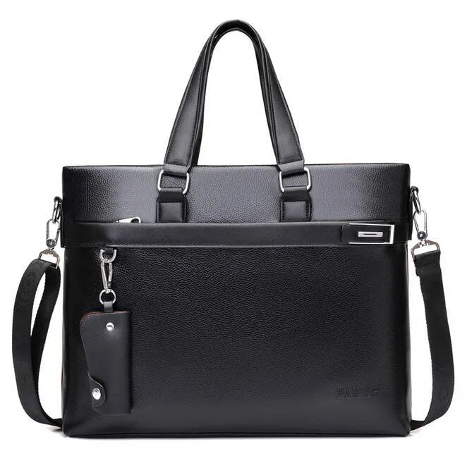Men's Business Tote Bag Shoulder Briefcase