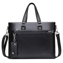 Men's Business Tote Bag Shoulder Briefcase