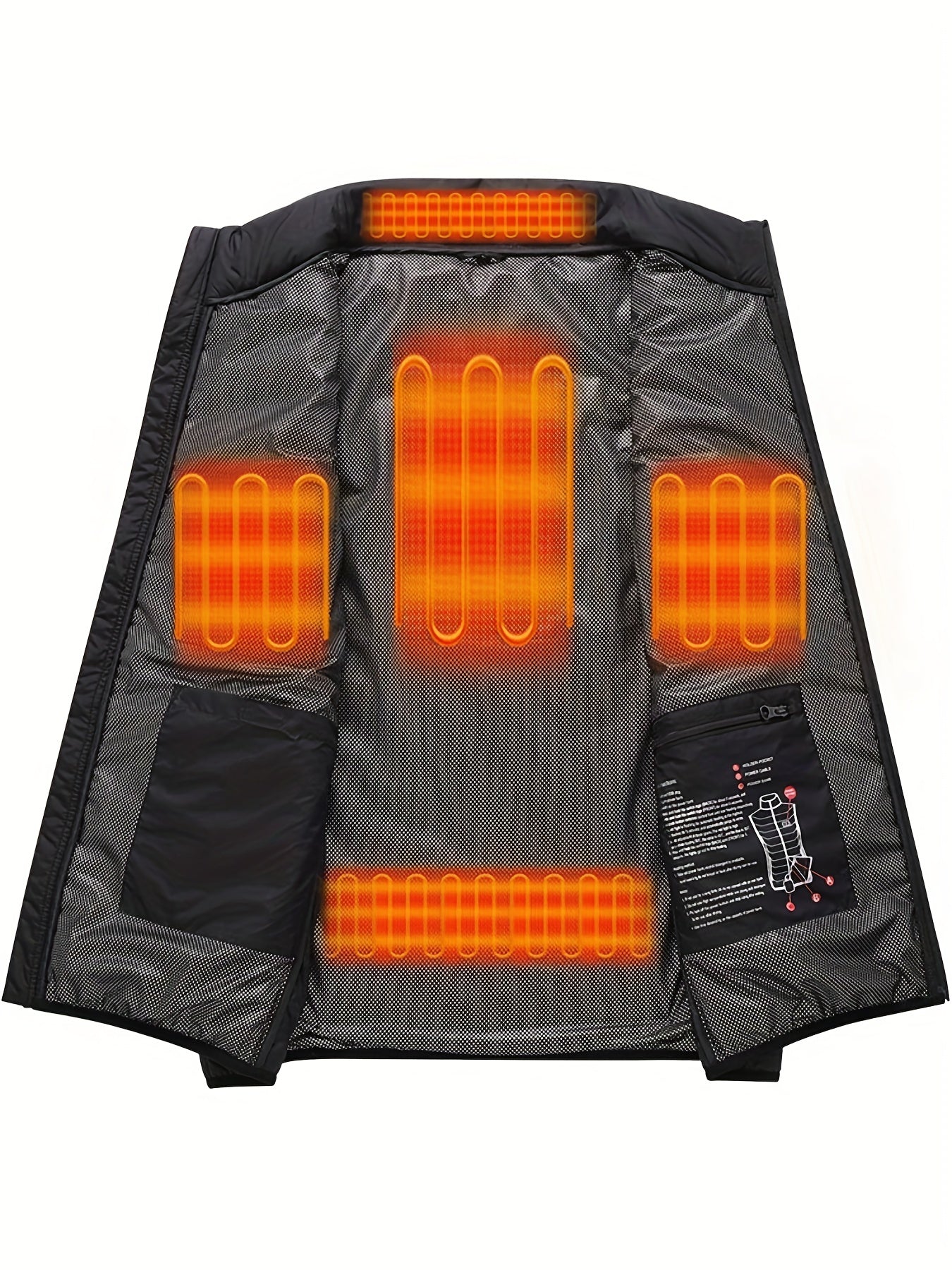 Men's Heated Vest Lightweight Warm Outdoor Clothing