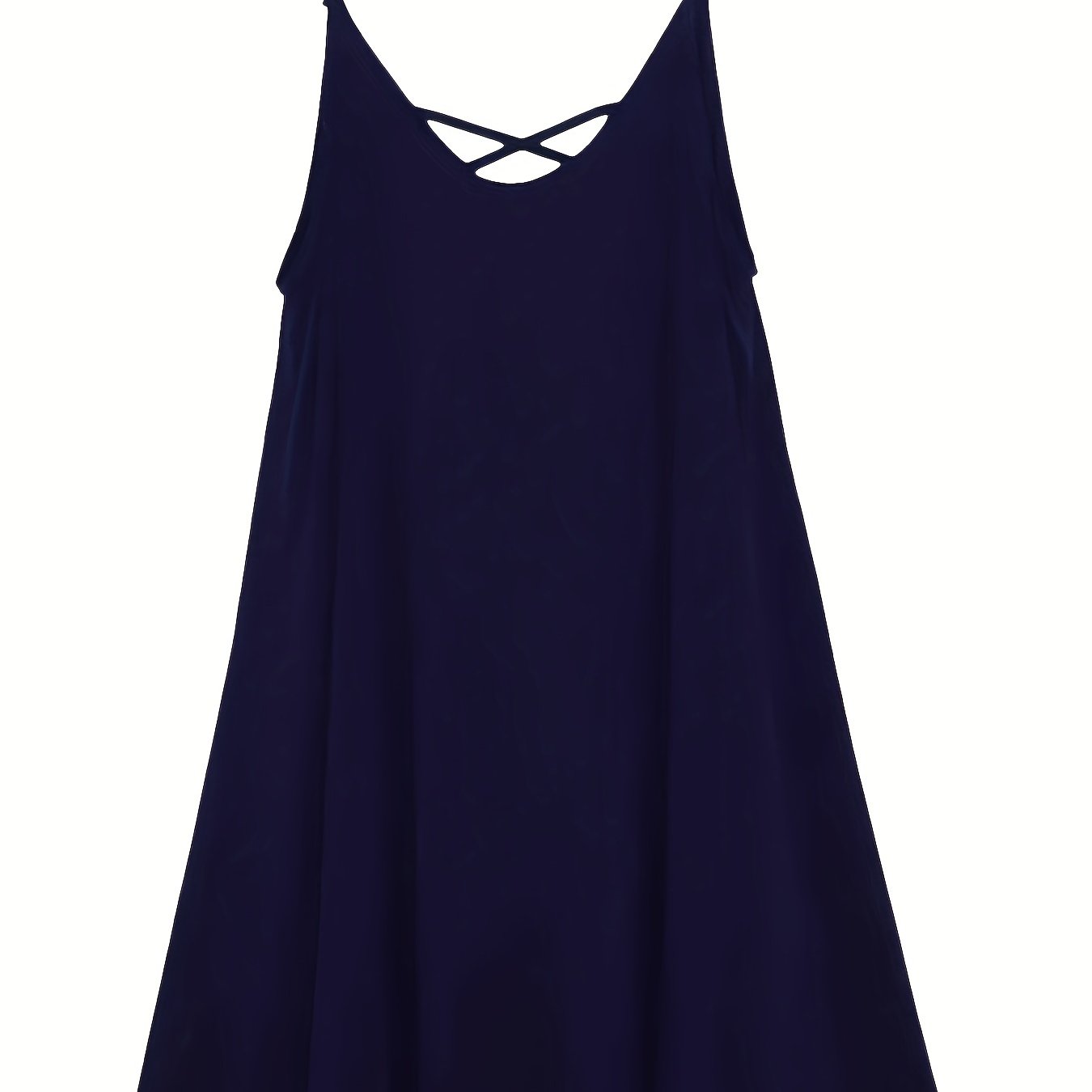  Criss Cross Layered Cami Dress