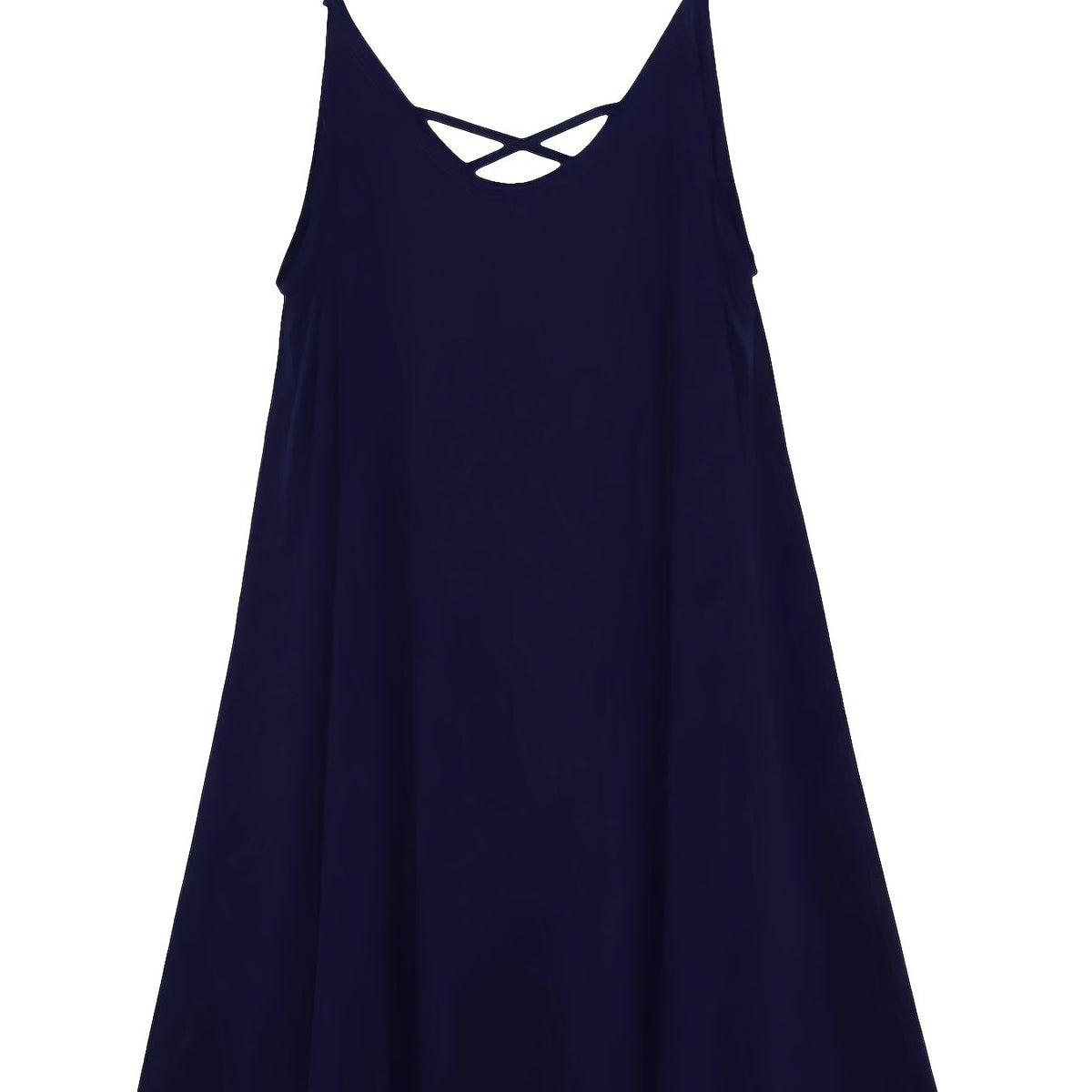 Criss Cross Layered Cami Dress