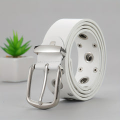 Men's Punch Ring Belt - Pure Leather