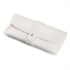 Men's PVC Leather Glasses Case Soft Bag for Outgoing