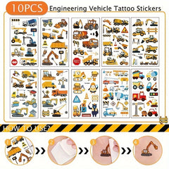 Construction Party Favors Engineering Vehicle Party Supplies