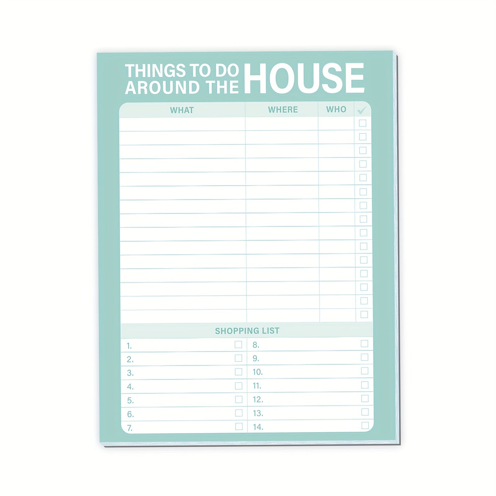 Magnetic Family To Do Planner For Fridge 52 Tear Off Sheets