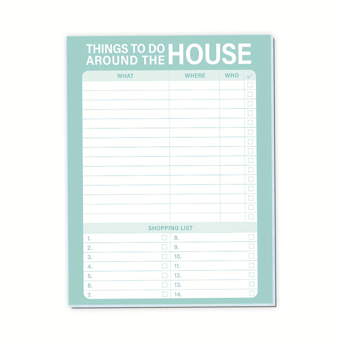 Magnetic Family To Do Planner For Fridge 52 Tear Off Sheets