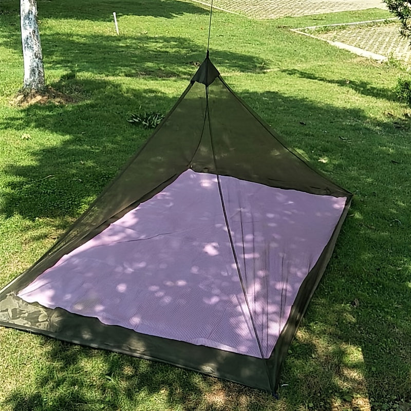 Portable Triangle Mosquito Net for Camping Easy Set Up Carry