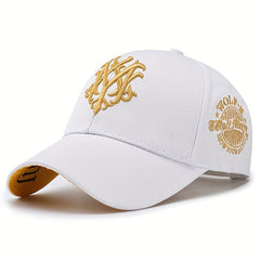 Embroidered Sunshade Sunscreen Baseball Cap For Men And Women