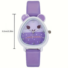 Kids Cartoon Quartz Watch Colorful Pointer Alloy Wrist Watch Gift