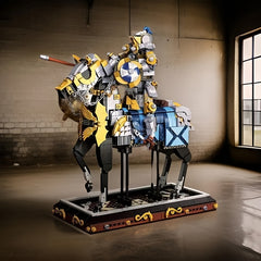 1247 pcs Medieval Knight Building Blocks Set Adult DIY Assembly Model Toy