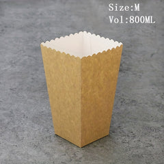 10pcs Popcorn & Chicken Rice Flower Packaging Box