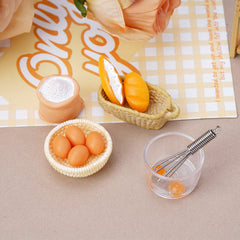 Baking Props Set for DIY Dollhouse Decoration Projects