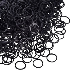 Small Elastic Hair Bands Colorful Ponytail Holder Rubber Bands