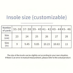 Sports Shoes Insoles Soft Running Insole Shock Absorption Arch Support
