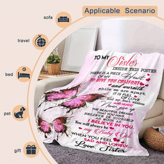 Soft Flannel Blanket for Sofa Bed Office Nap Year-Round Use