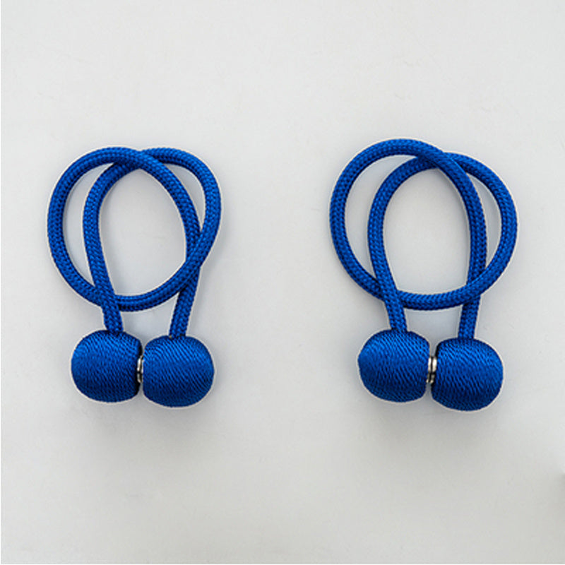 2pcs Magnetic Ball Curtain Tiebacks Curtain Tie Rope Curtain Accessory