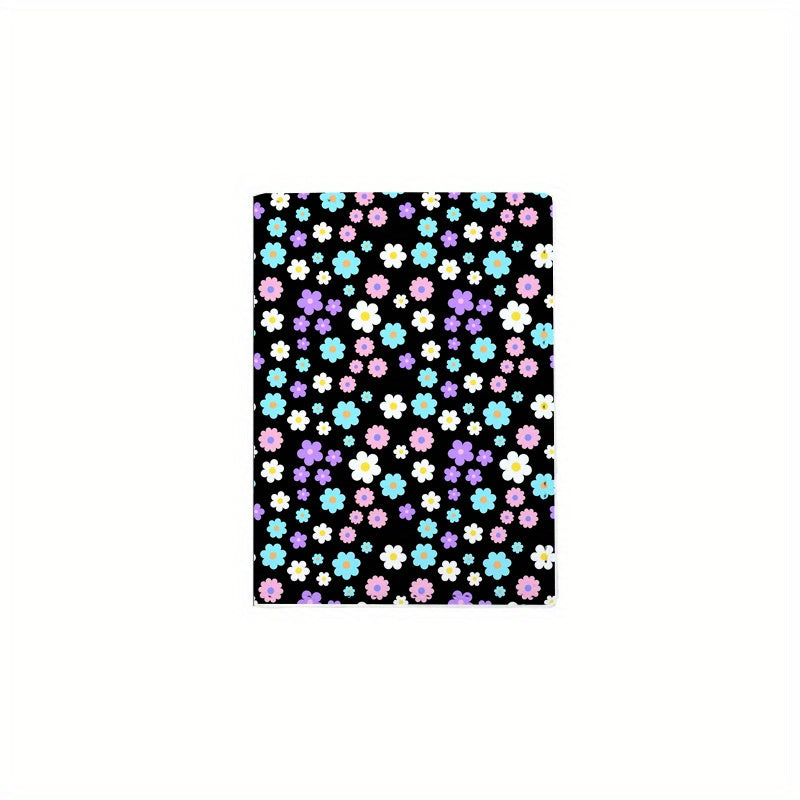 Floral Passport Holder PU Document Protective Cover
