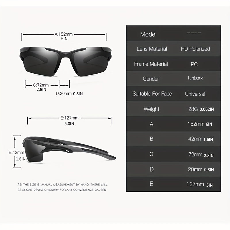 Men's Sports PC Sunglasses Classic Mixed UV400 Driving Fishing Sunglasses