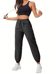 Quick Dry Casual Sweatpants Jogger Running Pants Women's Athleisure