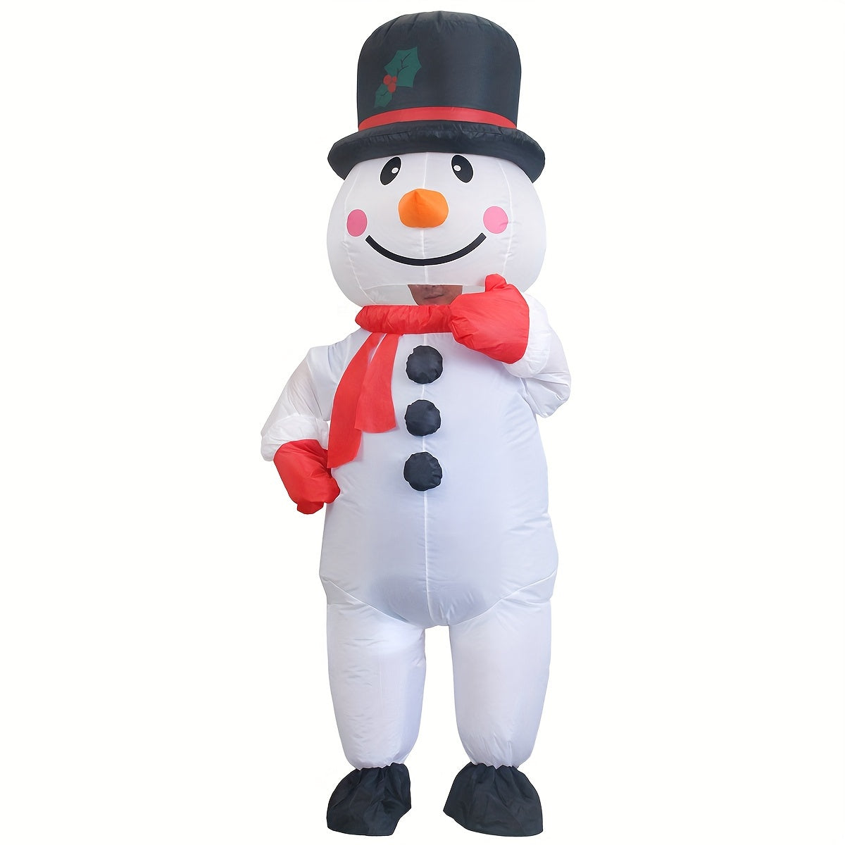 Snowman Inflatable Costume Halloween Party Cosplay Costumes