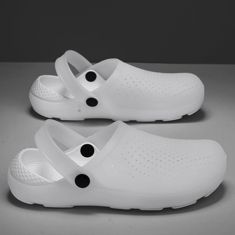 Women's Adjustable Strap Jelly Clogs