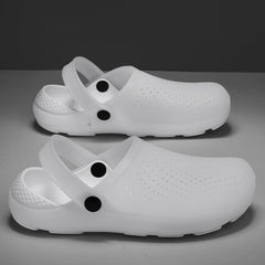 Women's Adjustable Strap Jelly Clogs