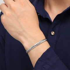 Men's Stainless Steel Cuban Link Bracelet 8 26inch