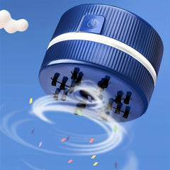Compact Portable Vacuum Cleaner for Home Office Car Use