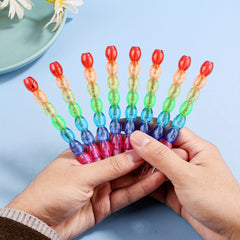 10pcs Sugar Gourd Stackable Pencils Back to School Supplies