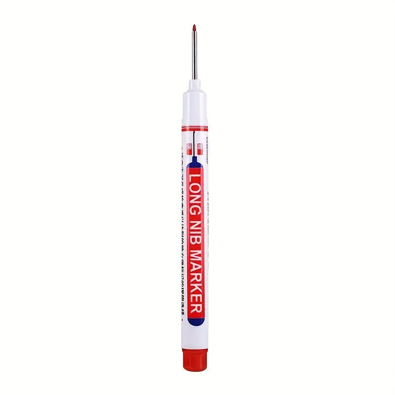 3pcs Deep Hole Lengthened Head Marker Pen Ceramic Tile Deep Hole Marker Pen