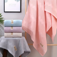 Soft Absorbent Bath Towel Lightweight 27.6x55i