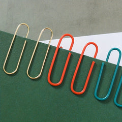 Student Office Supplies Cylinder Christmas Ticket Holder Paper Clip
