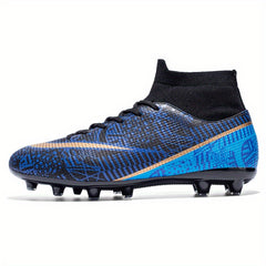 Boy's AG Cleat Football Boots High Top Lace Up Soccer Cleats
