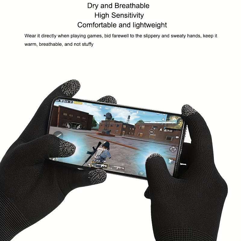 2 Pairs Unisex Waterproof Windproof Touch Screen Gloves for Skiing