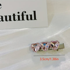 Colorful Rhinestone Hair Clip for Women Girls